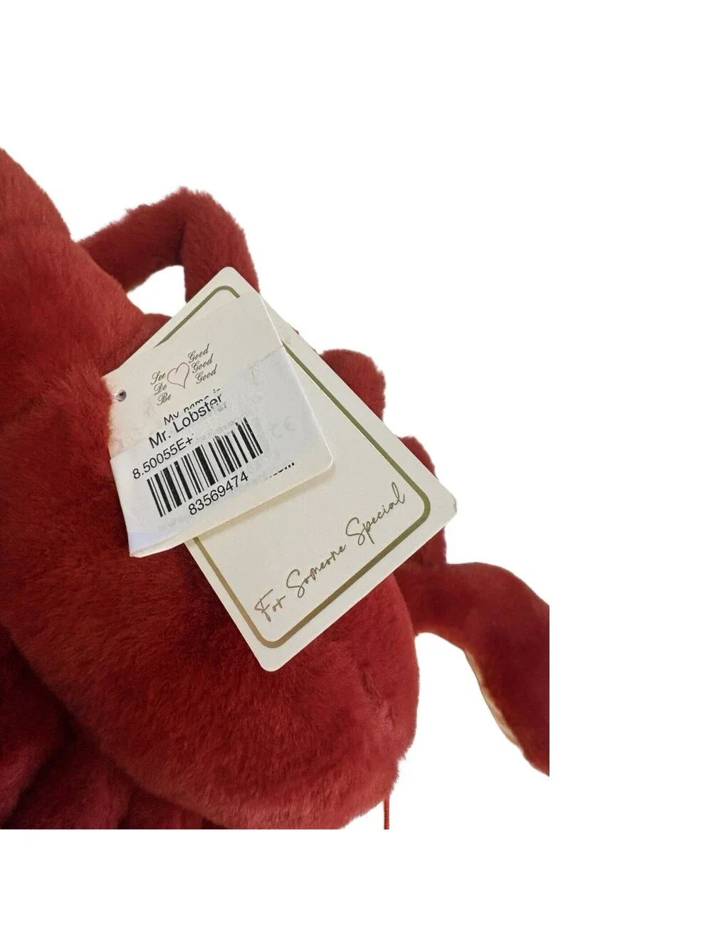 Bukowski Bears plush - Lobster Nautical Stuffed Animal New with Tags